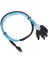 12GBPS Bağlantı Hattı Mını Sas 38P SFF‑8654 - 4 x Sata Sunucu Veri Iletim Kablosu (Yurt Dışından) 2