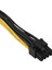Antec Için 50CM 8-Pin'den Çift 8-Pin Pcı Express Grafik Kartı Güç Kaynağı Kablosu (Yurt Dışından) 4