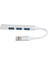 Usb3.0 Hub 4 Port Alüminyum Alaşımlı Adaptör Dönüştürücü Ultra Yüksek Hızlı Ayırıcı Aksesuarları (Yurt Dışından) 2