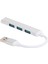 Usb3.0 Hub 4 Port Alüminyum Alaşımlı Adaptör Dönüştürücü Ultra Yüksek Hızlı Ayırıcı Aksesuarları (Yurt Dışından) 3