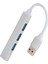 Usb3.0 Hub 4 Port Alüminyum Alaşımlı Adaptör Dönüştürücü Ultra Yüksek Hızlı Ayırıcı Aksesuarları (Yurt Dışından) 5