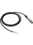 Xlr Dişi - 3,5 mm Erkek Adaptör Kablosu Hifi Tak ve Çalıştır Ses Hattı Mikrofonlar Mikserler Klavyeler Için Korumalı 3,5 Erkek - Xlr Dişi (Yurt Dışından) 2