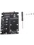 2'si 1 Arada Mini M.2 Ngff ve Msata Ssd'den Sata 3.0 Sabit Disk Adaptörü Dönüştürücü Kartı (Yurt Dışından) 1