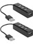 2 Adet 1 Ila 4 Hub Usb2.0 4 Port Siyah Masaüstü Bilgisayar Dizüstü Mobil Sabit Sürücüler Için (4usb Arayüzüsiyah) (Yurt Dışından) 1