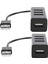2 Adet 1 Ila 4 Hub Usb2.0 4 Port Siyah Masaüstü Bilgisayar Dizüstü Mobil Sabit Sürücüler Için (4usb Arayüzüsiyah) (Yurt Dışından) 4