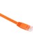 RJ45 Cat6 Ethernet Ağ Düz Lan Kablosu Utp Yama Yönlendirici Kabloları 1000M Turuncu 0,5 Metre (Yurt Dışından) 4