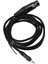 3,5 Mm'den Xlr Dişi Kablo Kilitli Dengeli 1/8 Inç Stereo Jak'a 3 Pin Xlr Dişi Mikrofon Kablosu Mikser Mikrofon Için 3m / 9,8ft (Yurt Dışından) 2