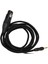 3,5 Mm'den Xlr Dişi Kablo Kilitli Dengeli 1/8 Inç Stereo Jak'a 3 Pin Xlr Dişi Mikrofon Kablosu Mikser Mikrofon Için 3m / 9,8ft (Yurt Dışından) 4