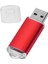 USB Flash Sürücü Şeffaf Kapak Kırmızı Taşınabilir Depolama Bellek Çubuğu Pc Tablet IÇIN64GB (Yurt Dışından) 4