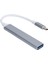 C Hub 4 Port Usb'den Typec Adaptörü 5gbps Taşınabilir MacBook Pro Dizüstü Tablet Için (Yurt Dışından) 5