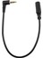 3.5mm Erkek - 3.5mm Dişi Kablo Kordon Mikrofon Kablosu Adaptör Bağlantı Kablosu 25.5cm Siyah (Yurt Dışından) 1