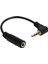 3.5mm Erkek - 3.5mm Dişi Kablo Kordon Mikrofon Kablosu Adaptör Bağlantı Kablosu 25.5cm Siyah (Yurt Dışından) 2