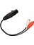 Xlr Dişi 2 Rca Dişi Y Ayırıcı Kablo 3pin Çift Rca 1 Xlr Dişi Dişi Kablo Mikrofon Mikser Amplifikatör Için (Yurt Dışından) 4