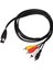 Dın 5 Pin Erkek - 4rca Erkek Kablo Saf Bakır Tel Çekirdek Ses Adaptörü Kablosu 4.9ft (Yurt Dışından) 4