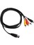 Dın 5 Pin Erkek - 4rca Erkek Kablo Saf Bakır Tel Çekirdek Ses Adaptörü Kablosu 4.9ft (Yurt Dışından) 5