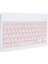 Taşınabilir Mini Kablosuz Bluetooth Klavye Ispanyolca Ipad/samsung/xiaomi/huawei Tablet Pcpembe (Yurt Dışından) 4