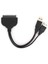Usb3.0 - Sata Kablosu Bilgisayar Bağlantılı Sabit Disk Dönüşümü Veri Iletimi C0108SIYAH (Yurt Dışından) 1