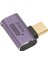 USB C Dişi - USB C Erkek Konnektör Pd 240W 8k 60HZ 40GBPS Usb4.0 C Dik Açı Adaptörü Cep Telefonu Tablet Dizüstü Bilgisayar Için (Yurt Dışından) 3