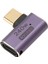 USB C Dişi - USB C Erkek Konnektör Pd 240W 8k 60HZ 40GBPS Usb4.0 C Dik Açı Adaptörü Cep Telefonu Tablet Dizüstü Bilgisayar Için (Yurt Dışından) 5