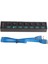 USB 3.0 Hub Bireysel 7 Port Yüksek Hızlı Usb2.0 Usb1.1 Uyumlu USB Veri Hub'ı LED Göstergeli Windows Xp 7 8 (Yurt Dışından) 1