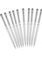 10 Adet Stylus 2'si 1 Arada Kapasitif Dokunmatik Ekran Tükenmez Kalemler Metal Bilgisayar Aksesuarlarıbeyaz (Yurt Dışından) 2