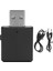 USB Kablosuz Ses Alıcı Alıcı Taşınabilir 3'ü 1 Arada Bluetooth ile 2 Adet Kablo (Yurt Dışından) 1