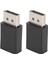 2 Adet Dp Erkek - Mını Dp Dişi Adaptörü Yüksek Çözünürlüklü 8k 2 Mod Küçük Taşınabilir Hafif Displayport Kablosu Dönüştürücü (Yurt Dışından) 2