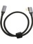 USB C - USB C 3.1 Gen 2 Kablosu Dik Açı 90 Derece Erkek - Dişi 100W 20V 5A Şarj 4K 60Hz Yüksek Hızlı 10GBPS Kablo 0,5m (Yurt Dışından) 2