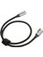 USB C - USB C 3.1 Gen 2 Kablosu Dik Açı 90 Derece Erkek - Dişi 100W 20V 5A Şarj 4K 60Hz Yüksek Hızlı 10GBPS Kablo 0,5m (Yurt Dışından) 3