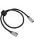 USB C - USB C 3.1 Gen 2 Kablosu Dik Açı 90 Derece Erkek - Dişi 100W 20V 5A Şarj 4K 60Hz Yüksek Hızlı 10GBPS Kablo 0,5m (Yurt Dışından) 4