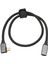USB C - USB C 3.1 Gen 2 Kablosu Dik Açı 90 Derece Erkek - Dişi 100W 20V 5A Şarj 4K 60Hz Yüksek Hızlı 10GBPS Kablo 0,5m (Yurt Dışından) 5