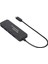 Typec Superspeed 4port 2.0 Hub Şerit Harici Güç Kaynağı Plastik USB Çoklu Port Adaptörü (Yurt Dışından) 3