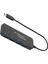 Typec Superspeed 4port 2.0 Hub Şerit Harici Güç Kaynağı Plastik USB Çoklu Port Adaptörü (Yurt Dışından) 5