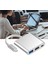 Type C - USB Hub Çok Işlevli 3'ü 1 Arada 5gbps Hız Taşınabilir Type C Yerleştirme Istasyonu Ev Ofis Için Gümüş (Yurt Dışından) 4