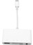 5'i 1 Arada USB C Hub Usb3.0 Portu Depolama Kartı Hafıza Kartı Okuyucu Yuvası Tip C Şarj Portu 3.5mm Aux Portu USB Hub Adaptörü (Yurt Dışından) 5