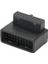 USB Ön Panel Adaptörü Ön Panel Soketi 90° Dirsek Usb3.0 19PIN - 20PIN Başlık Adaptörü Pc Anakart Tipi A (Yurt Dışından) 2