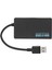 Usb3.0 Hub 4 Port Iyi Isı Dağılımı 5gbps Yüksek Hızlı Iletim Usb3.0 Ayırıcı Yerleştirme Istasyonu Siyah (Yurt Dışından) 1