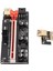 Pcıe Riser Adaptör Kartı 1x Ila 16X Kolay Kullanım 4 Fp Kapasitör Yüksek Dönüşüm Verimliliği Pcı E Riser (Yurt Dışından) 2