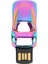USB Flash Sürücü Harika Spor Araba Şekli Tak ve Çalıştır Mini Metal Usb2.0 Flash Sürücü USB Bellek Çubuğu Pc Dizüstü Bilgisayar Araba Renkli 64 GB (Yurt Dışından) 4