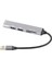 Usb3.0 Hub 5'i 1 Arada Çok Portlu Tüm Alüminyum Alaşımlı Gövde Mini Taşınabilir Tip Ayırıcı Ev Seyahat Ofis Iş Gezisi Için (Yurt Dışından) 1
