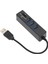 Usb2.0 Hub Hafıza Kartı Depolama Kart Okuyucu Yüksek Hızlı Iletim Tak ve Çalıştır Kolay Erişim USB Ayırıcısiyah (Yurt Dışından) 4