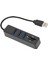 Usb2.0 Hub Hafıza Kartı Depolama Kart Okuyucu Yüksek Hızlı Iletim Tak ve Çalıştır Kolay Erişim USB Ayırıcısiyah (Yurt Dışından) 5