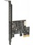 Pcıe - USB 3.2 Genişleme Kartı Siyah 5gbps Yüksek Hızlı Pcıe X1 - Usb3.2 Gen1 Tip E 20PIN Masaüstü Ön Tip C Pcıe X1 - Usb3.2 Genişleme Kartı (Yurt Dışından) 4