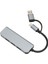 4'ü 1 Arada Usb3.0 Hub 5gbps USB C - USB 3.0 Hub USB Ayırıcı USB Hub Genişletici Usb3.0 Dongle Windows Için Linux Için Chrome Os Için (Yurt Dışından) 5