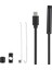 Android / Windows Için 2'si 1 Arada Hd IP67 Su Geçirmez 7mm Mobil Telefon Endoskopu 2 Metre USB Kablo ile (Yurt Dışından) 3