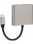 USB C'den Hd Multimedya Arayüz Hub'ı 3'ü 1 Arada 4K UHD 3840X2160 30Hz Type C'den Hd Multimedya Arayüzü 4K USB 3.0 USB C Hub'ı (Yurt Dışından) 2