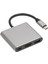 USB C'den Hd Multimedya Arayüz Hub'ı 3'ü 1 Arada 4K UHD 3840X2160 30Hz Type C'den Hd Multimedya Arayüzü 4K USB 3.0 USB C Hub'ı (Yurt Dışından) 4