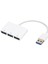 USB 2.0 Hub Taşınabilir Ultra Ince Tak ve Çalıştır Sıcak Değiştirme Yüksek Hızlı Geniş Uyumluluk Masaüstü Dizüstü Bilgisayar Için USB Ayırıcı (Yurt Dışından) 3