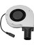 12V 2A Dc Üfleyici Fan Fırçasız Yüksek Hızlı Isıya Dayanıklı Metal Üfleyici Soğutma Fanı Hız Kontrol Cihazı ile 100‑240V Ab Fişi (Yurt Dışından) 4
