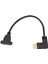 Dik Açı Displayport Kablosu Çift Delikli Kilitlenebilir Tip 4K Hd 90 Derece Dirsek Displayport Adaptörü Dp 1.2 Için (Yurt Dışından) 5